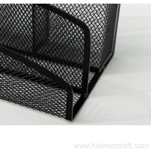 Material de oficina creativo recibos almacenamiento rack metal